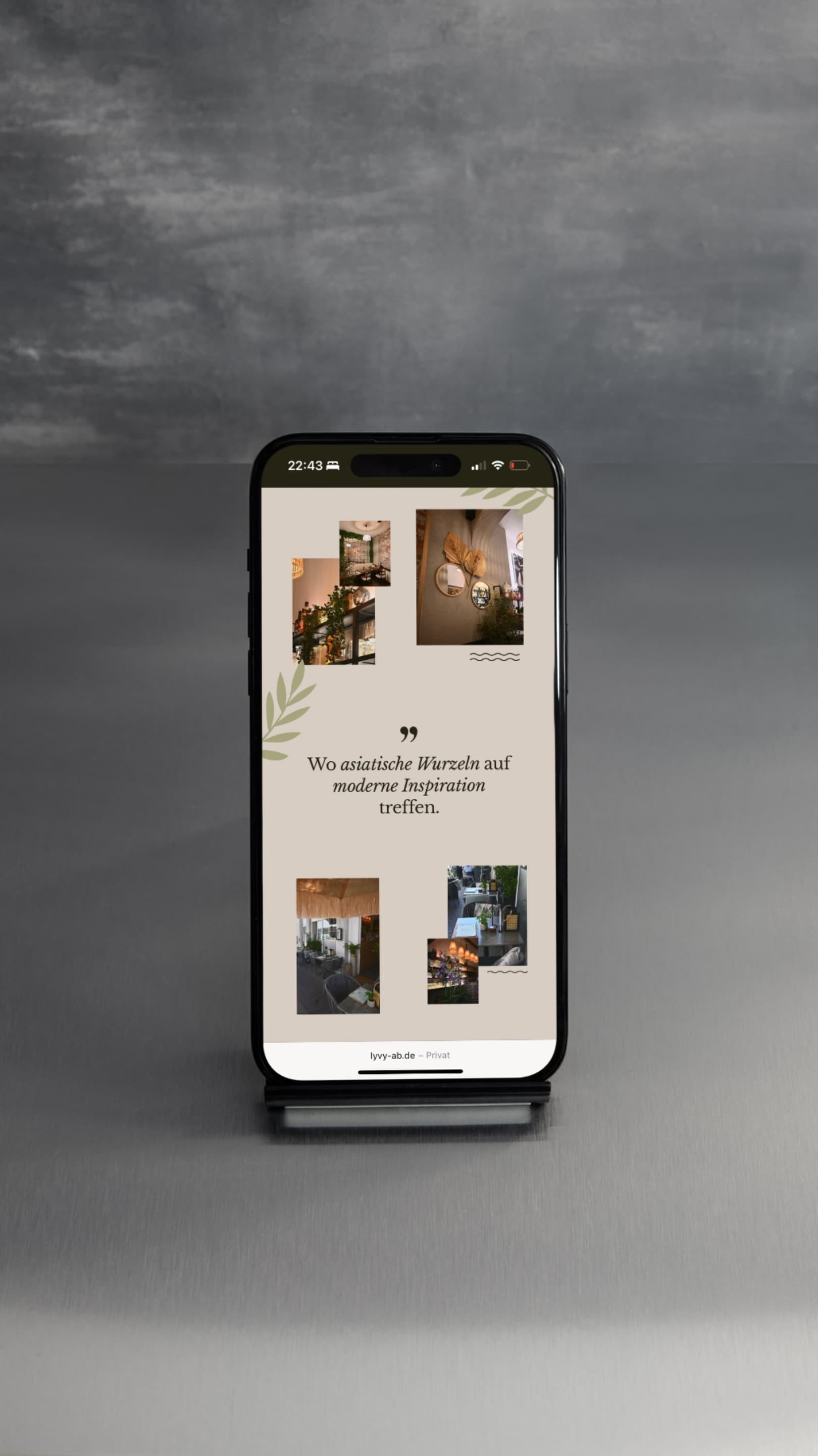 Lyvy Bildwelt und Branding